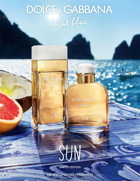 dolce gabbana light blue sun pour homme|More.